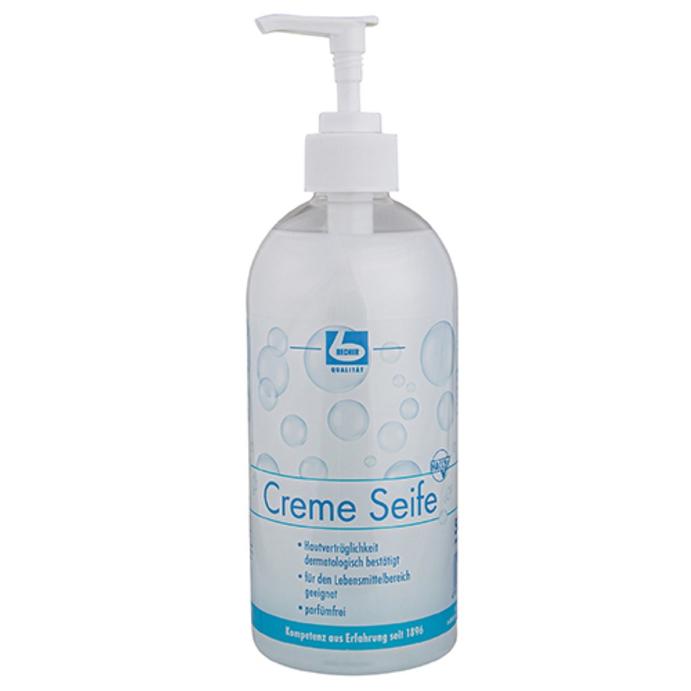 "Dr. Becher" Creme Seife 500 ml Pumpflasche