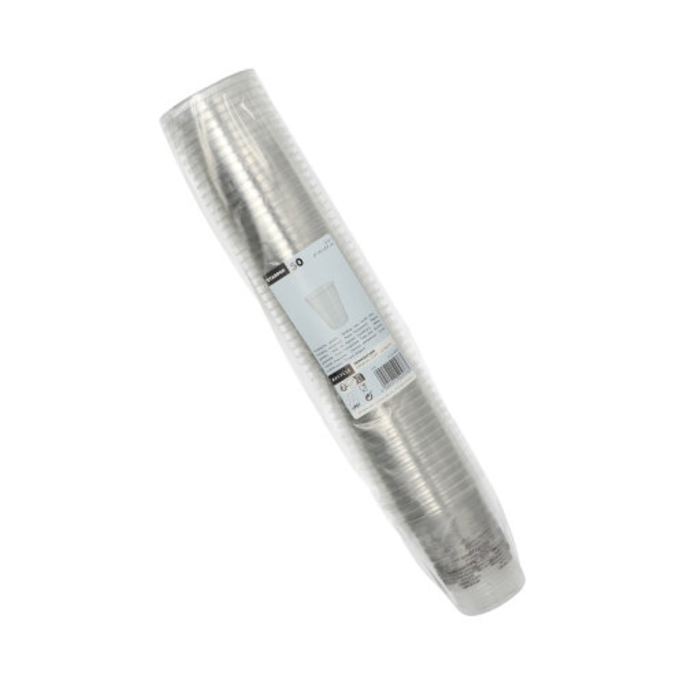 50 Trinkbecher R-PET 0,2 l Ø 7,8 cm · 8,9 cm glasklar