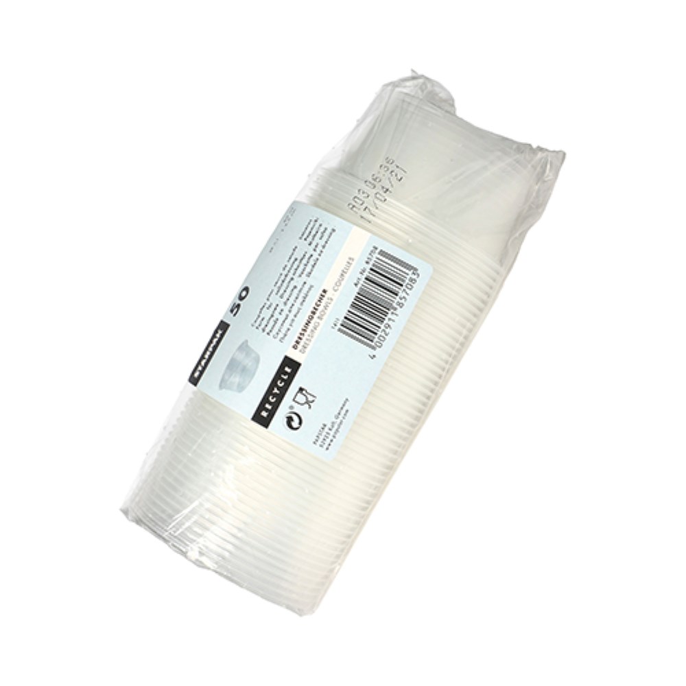 50 Dressingbecher, PP 80 ml Ø 7,1 cm · 3,5 cm transparent
