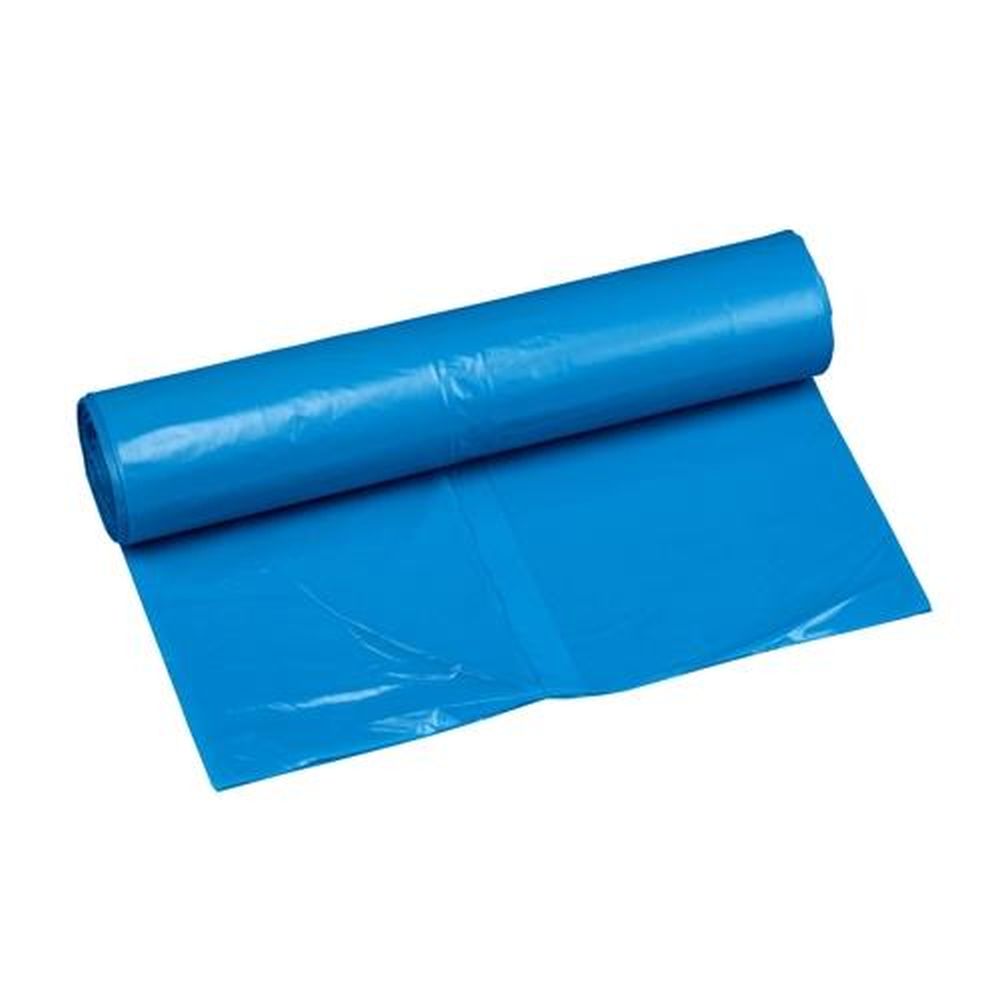 25 Müllsäcke, LDPE 120 l 110 cm x 70 cm blau