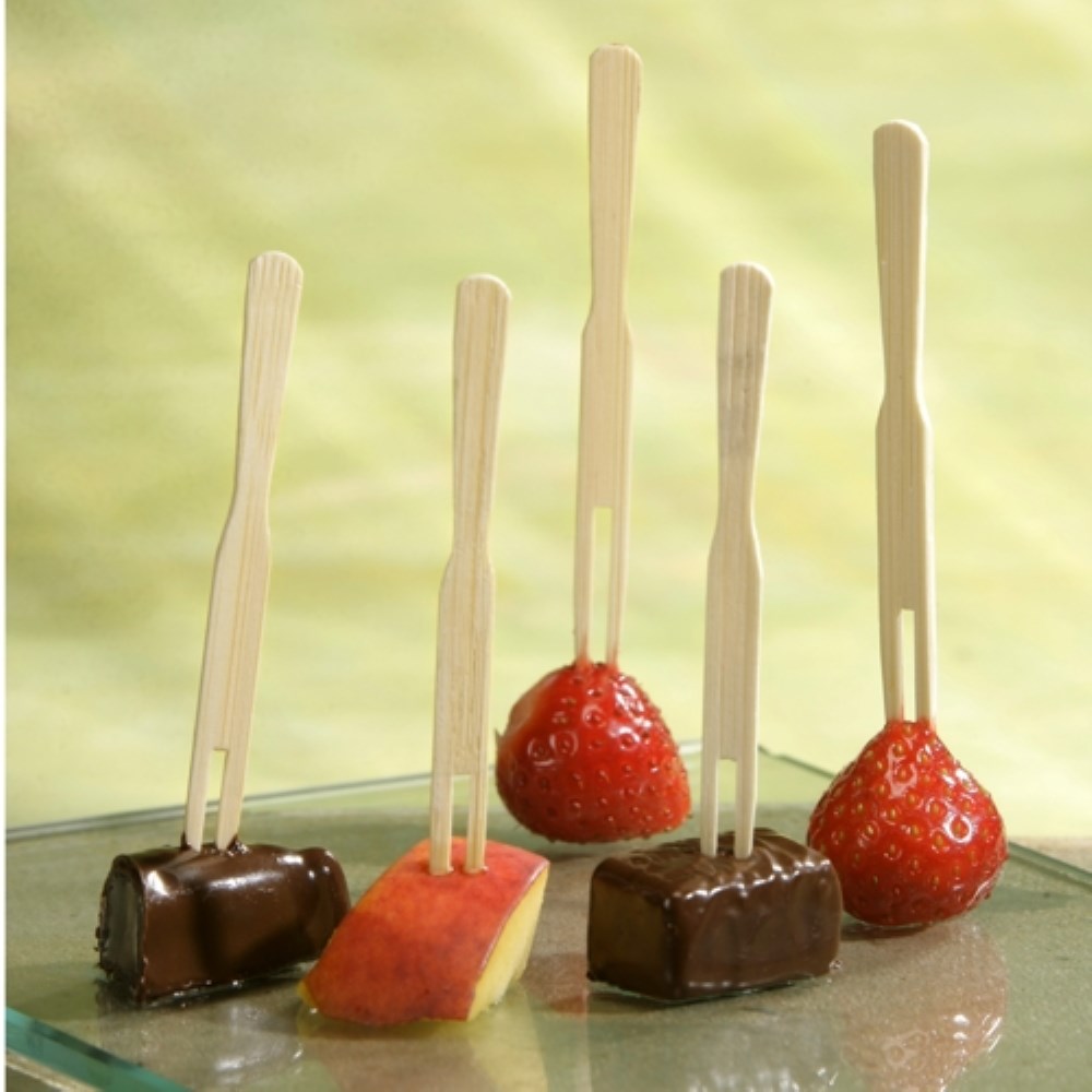 500 Fingerfood - Spieße "pure" 8,5 cm "Pick up"