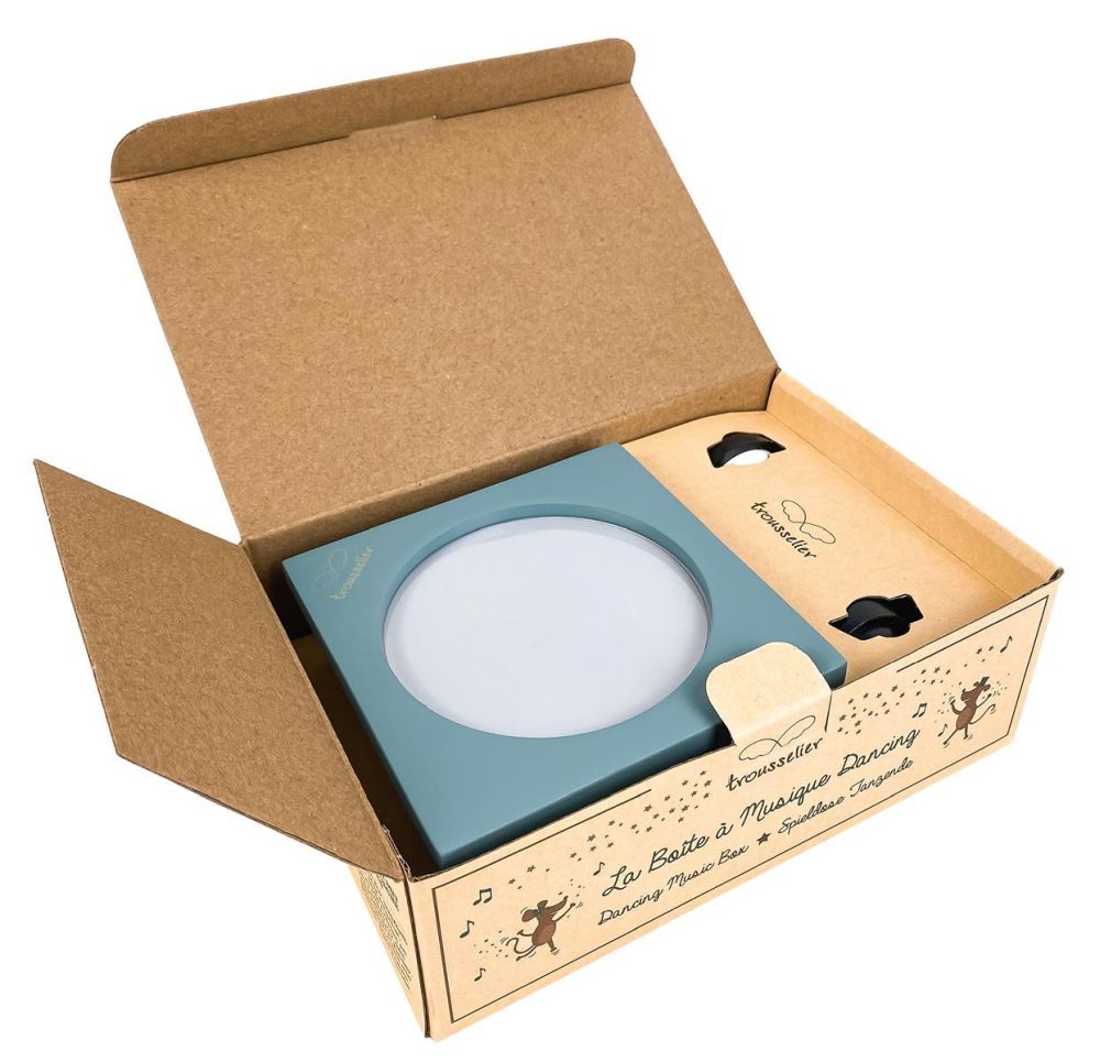 Spieldose Tanzende Panda & Mädchen