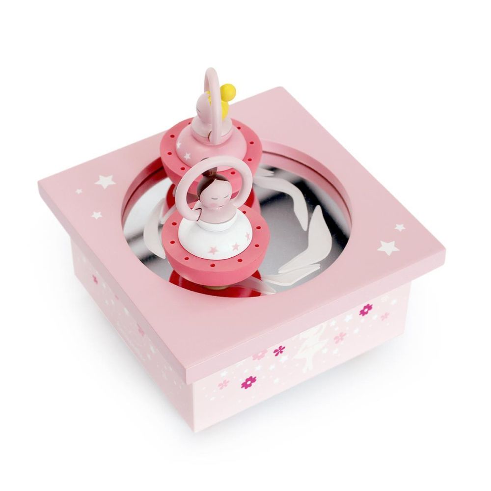 Spieldose Tanzende Ballerina Rosa
