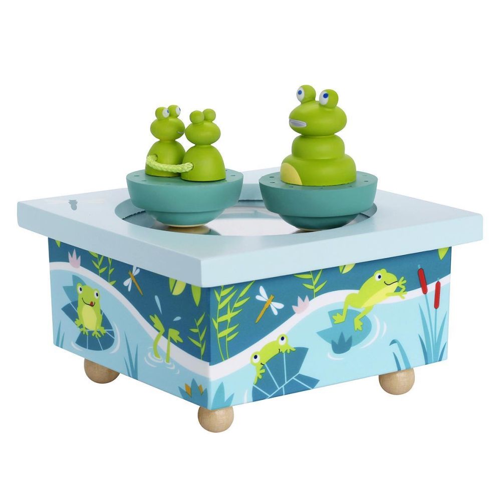 Spieldose Tanzende Frösche