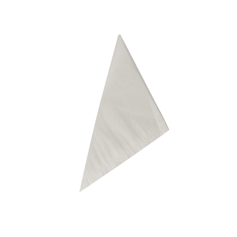 1000 Spitztüten, Pergament-Ersatz 15 cm x 15 cm x 21 cm weiss Füllinhalt 50 g, fettdicht