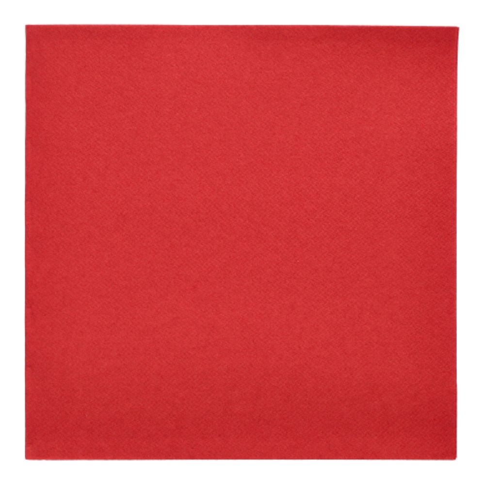 50 Servietten "ROYAL Collection" 1/4-Falz 40 cm x 40 cm bordeaux in Papierverpackung