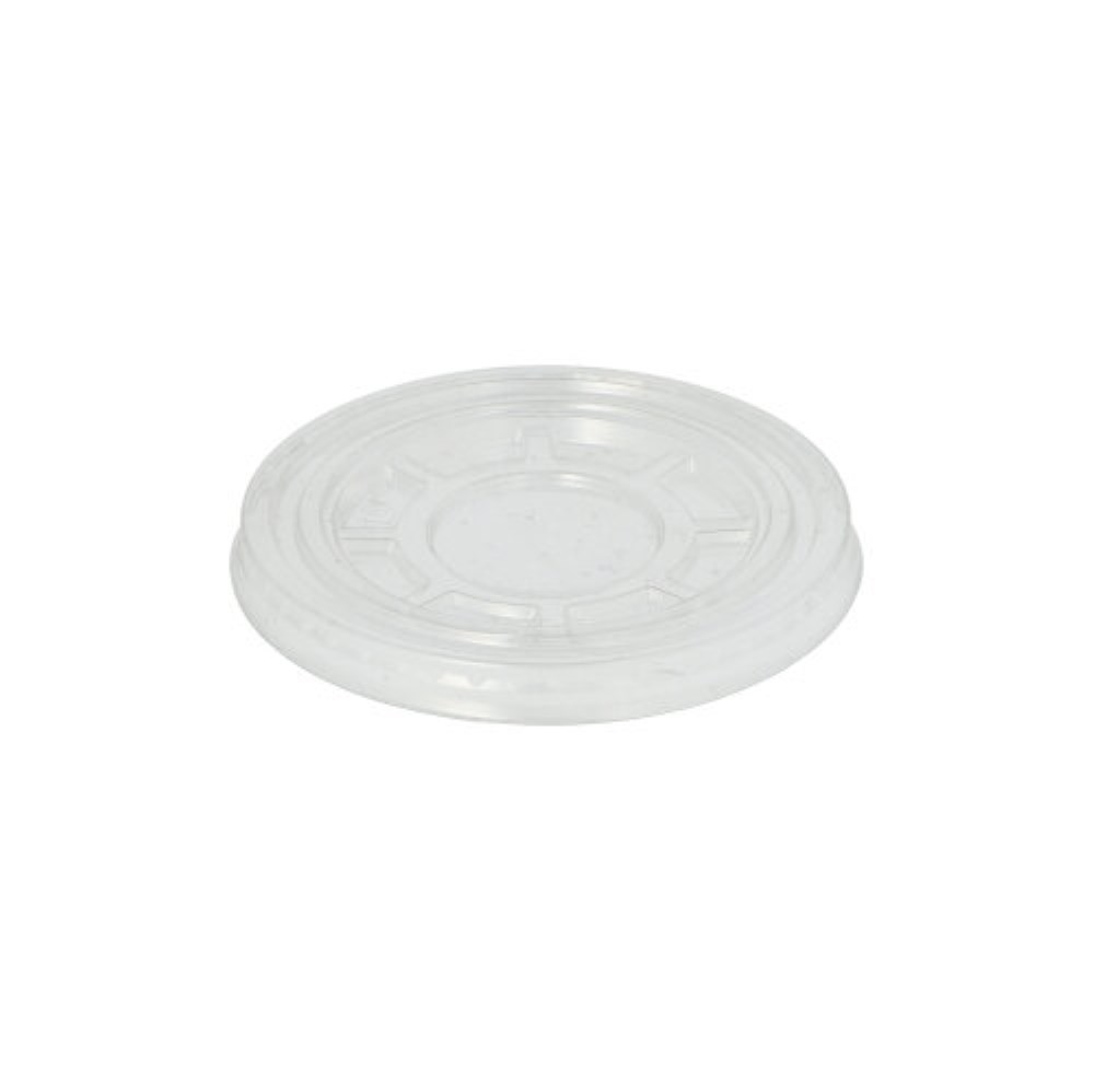 50 Deckel "Hurricane", PET Ø 9,5 cm glasklar