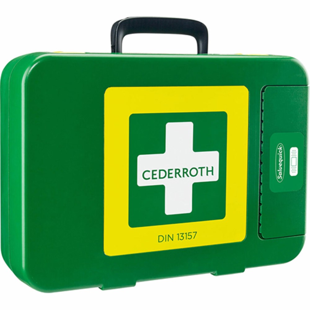 "Cederroth" First Aid Kit DIN 13157 30 cm x 42 cm x 18,8 cm grün "Cederroth" First Aid Kit DIN 13157 30 cm x 42 cm x 18,8 cm grün