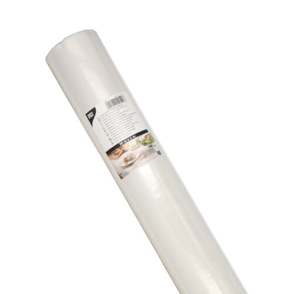 Papiertischtuch mit Damastprägung 50 m x 1 m weiss