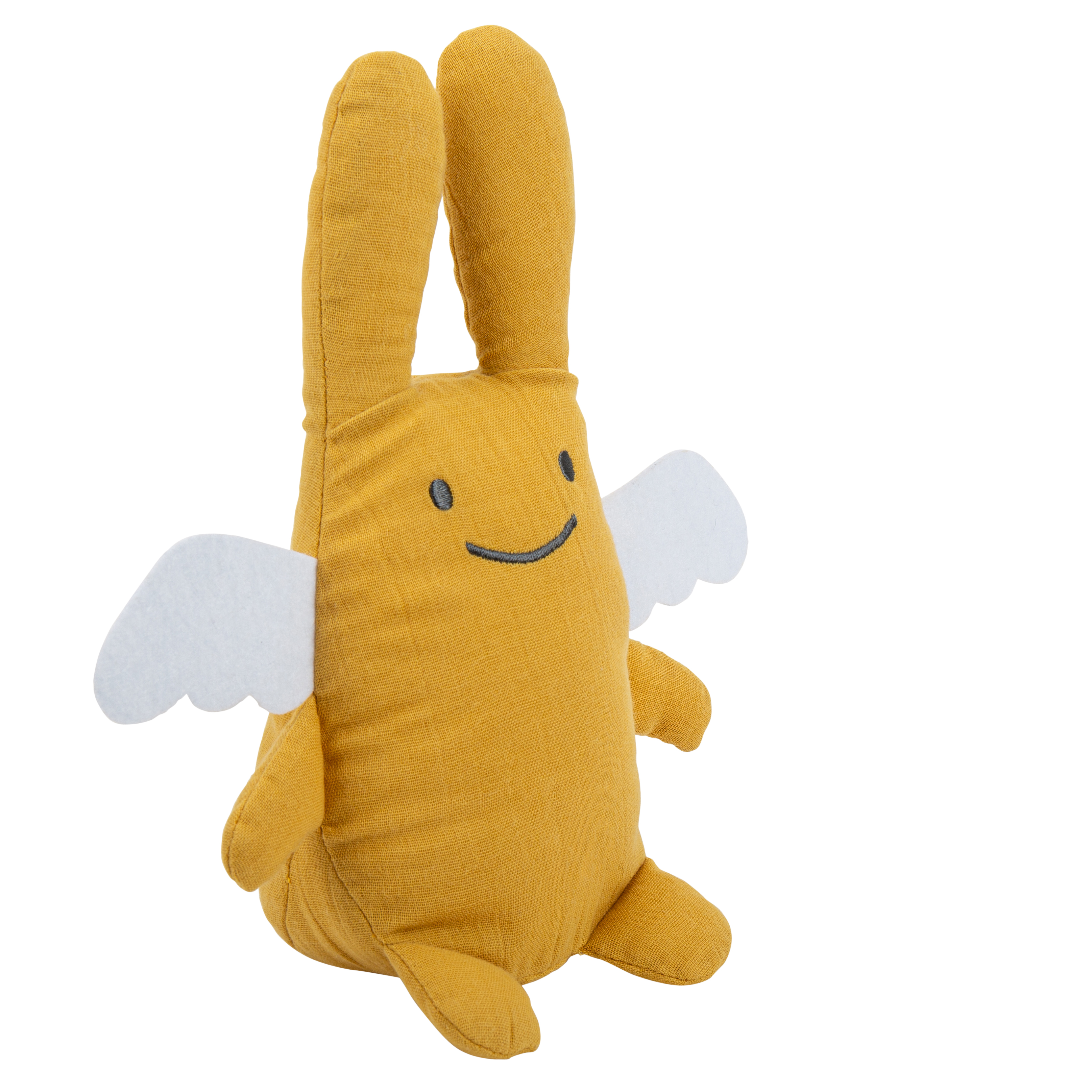 Musik Spieluhr Engelshase 24Cm - Curry Organic Cotton