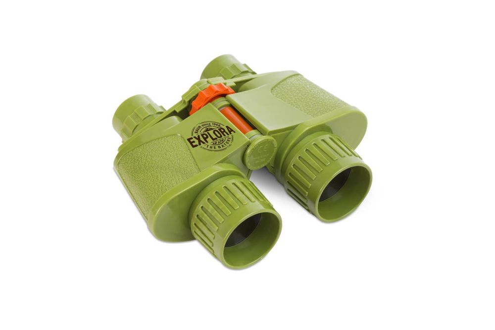 schwarz Fernglas mit Etui - Made in Italy -Forschen & Entdecken