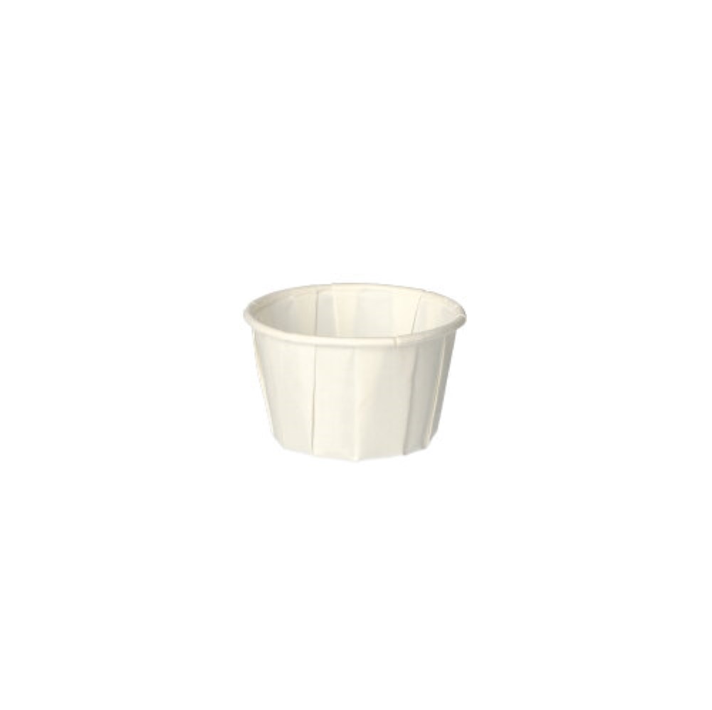 250 Dressingbecher, Papier "pure" 50 ml Ø 5,8 cm · 3,5 cm weiss