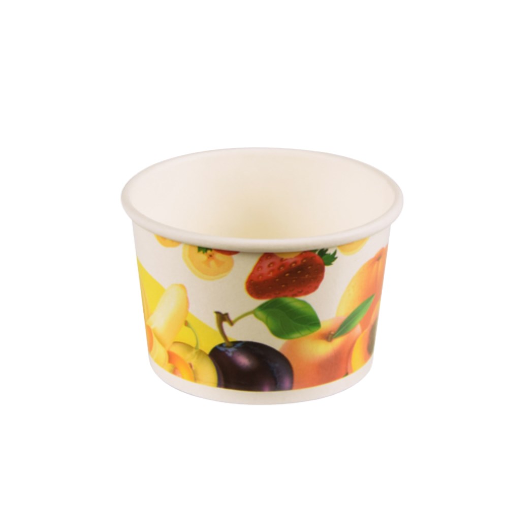 50 Eisbecher, Pappe 100 ml Ø 7,5 cm · 4,9 cm blau "Icelove"