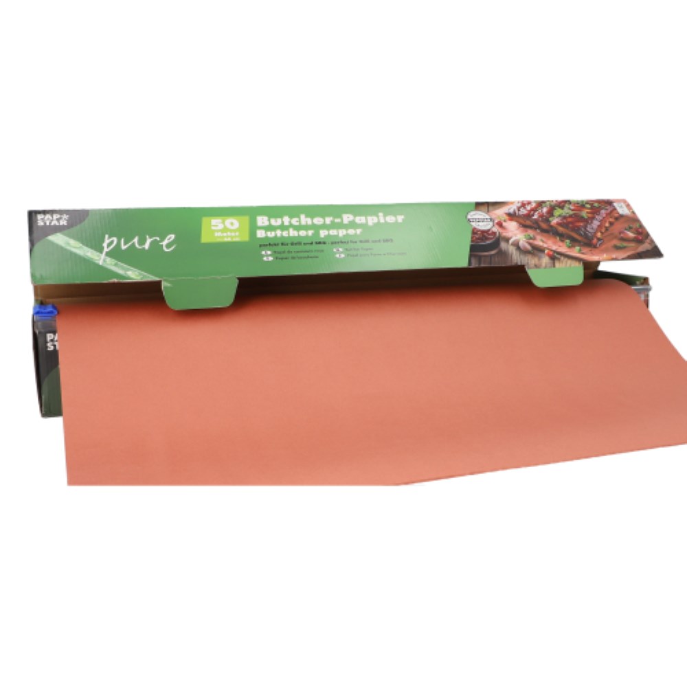 Butcher Papier Kraftpapier "pure" 50 m x 60 cm in Faltschachtel
