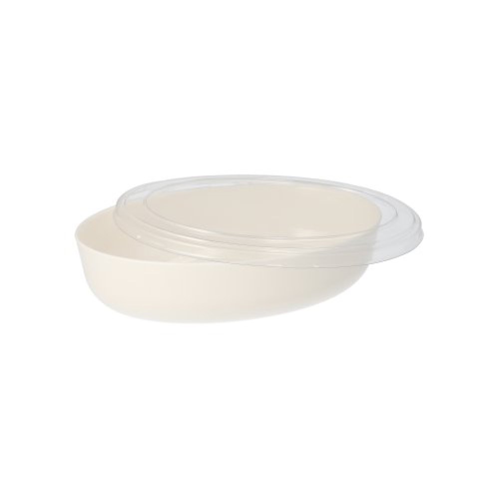 30 Deckel PET für Schalen oval 1 cm x 13,5 cm x 20,5 cm glasklar "Cella"