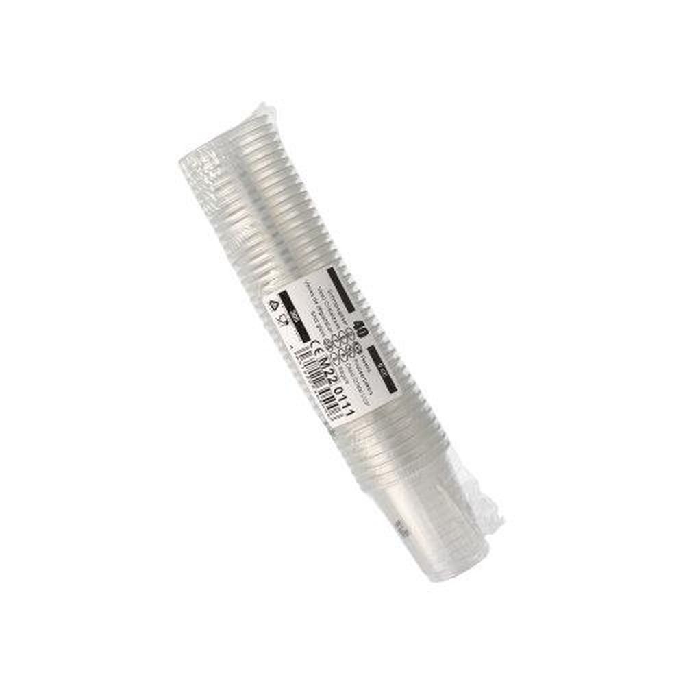 40 Gläser für Schnaps, PET 4 cl Ø 4,8 cm · 5 cm glasklar