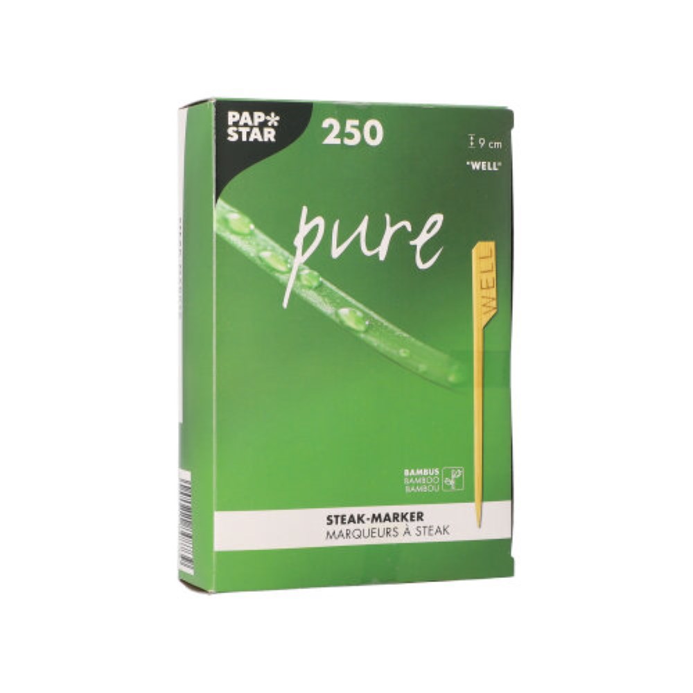 250 Steak-Marker "pure" 9 cm "WELL"