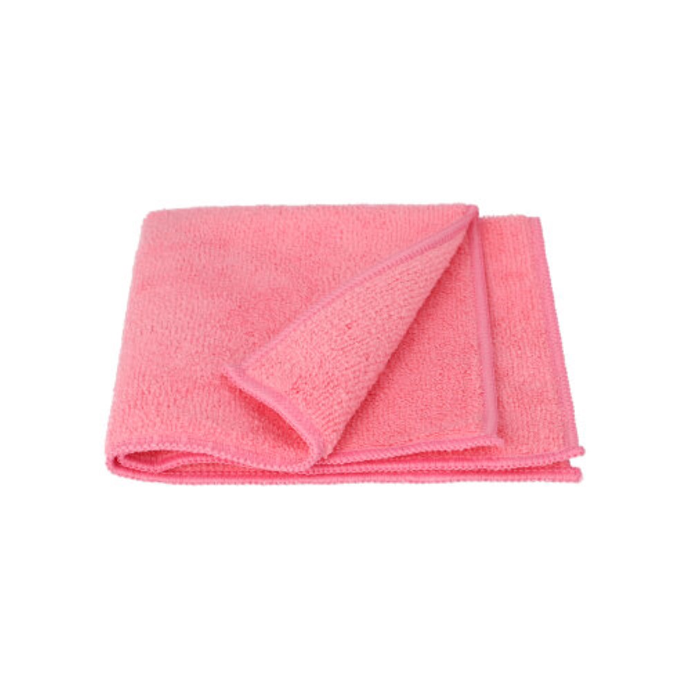 5 Microfasertücher 32 cm x 32 cm rosa "Profi"
