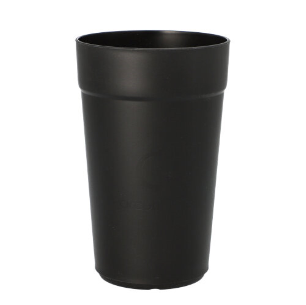 16 "Circulware" Mehrweg-Trinkbecher PP 0,4 l Ø 8 cm · 13 cm schwarz