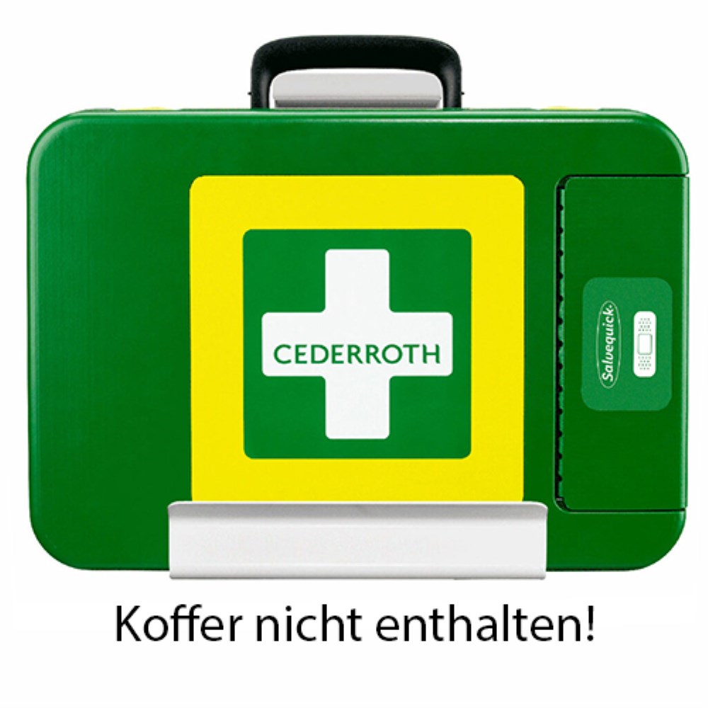 "Cederroth" Wandhalter für Erste-Hilfe-Koffer passend für Art. 390104 / 92221 "Cederroth" Wandhalter für Erste-Hilfe-Koffer passend für Art. 390104 / 92221