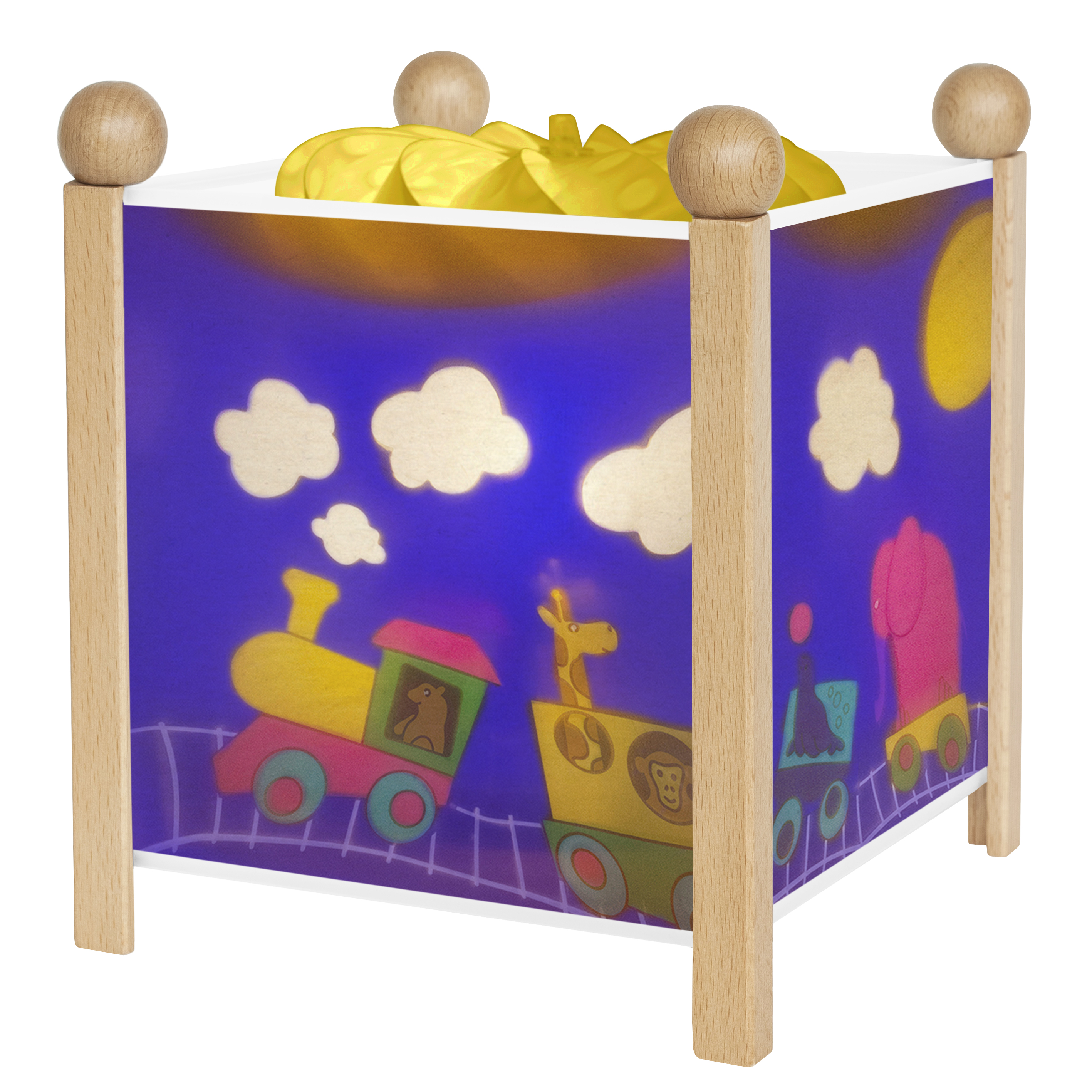 Nacht Licht - Magische Laterne Zug - Natur 12V