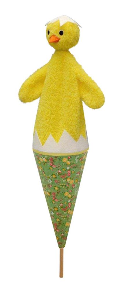 Stabpuppe  Küken - made in Europe - Vintage Spielzeug