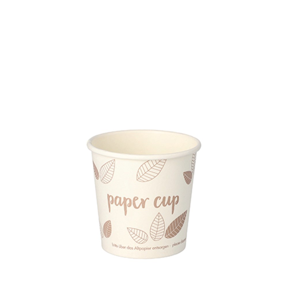 80 Trinkbecher, Pappe "pure" 0,1 l Ø 6,3 cm · 6 cm "ZERO"