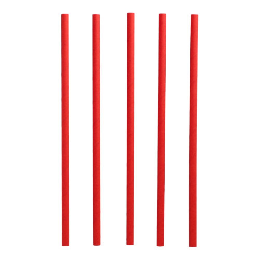 135 Shake-Halme, Papier Ø 8 mm · 25 cm rot