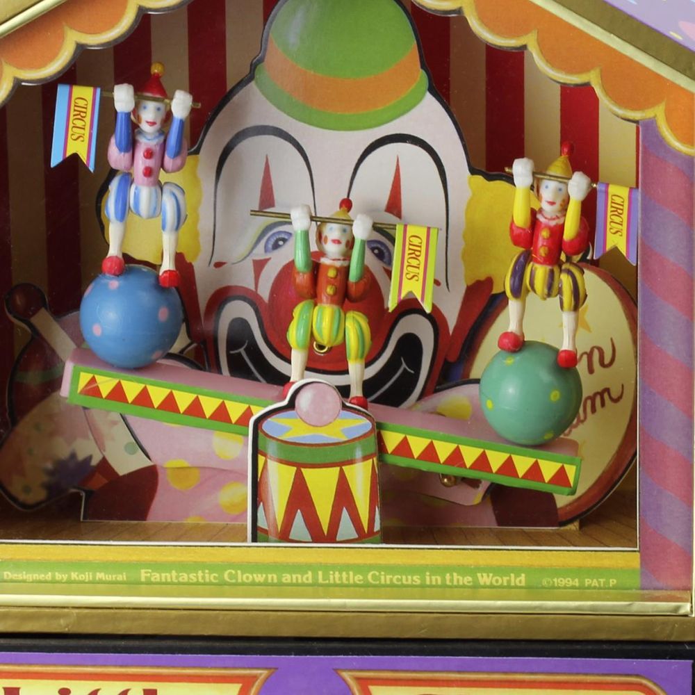 Spieldose Drei Akrobaten Schaukel©