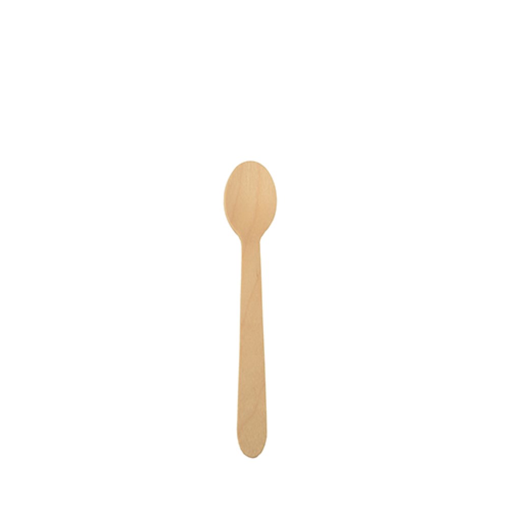 10 Kaffeelöffel, Holz "pure" 11 cm