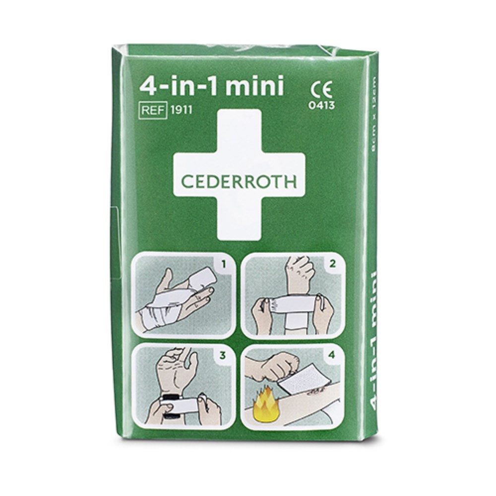"Cederroth" 4 in 1 Blutstiller "mini" Wundverband Set "Cederroth" 4 in 1 Blutstiller "mini" Wundverband Set