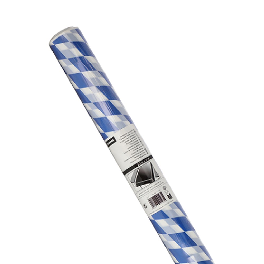 Tischdecke, Folie 20 m x 1 m "Bayrisch Blau" Tischdecke, Folie 20 m x 1 m "Bayrisch Blau"