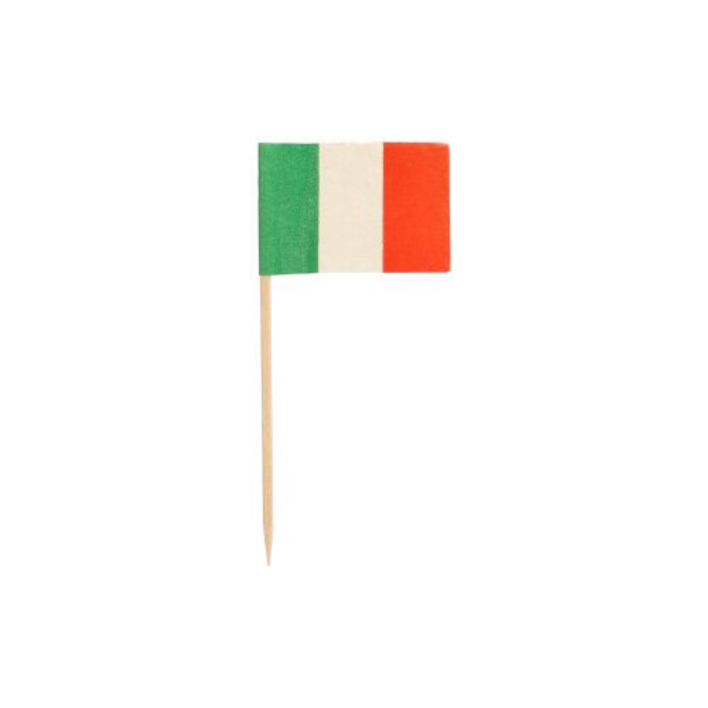 500 Deko-Picker 8 cm "Italien"