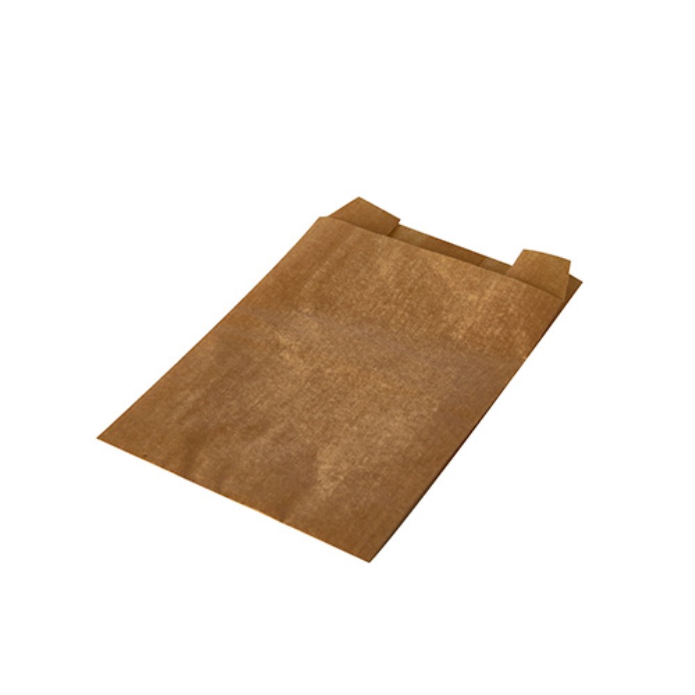 1000 Wrap-Tüten Kraftpapier 11 cm x 8 cm x 4 cm braun