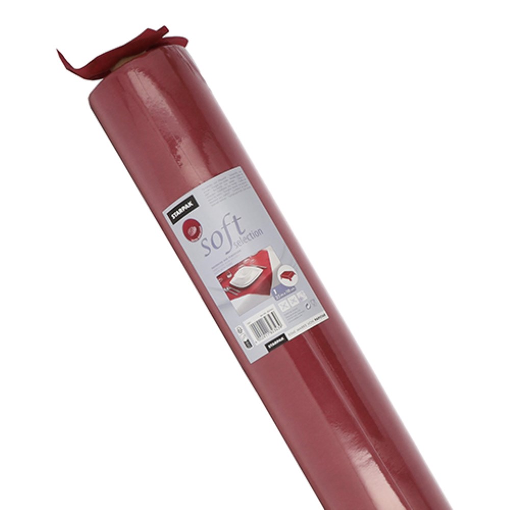 Tischdecke, stoffähnlich, Vlies "soft selection" 25 m x 1,18 m bordeaux