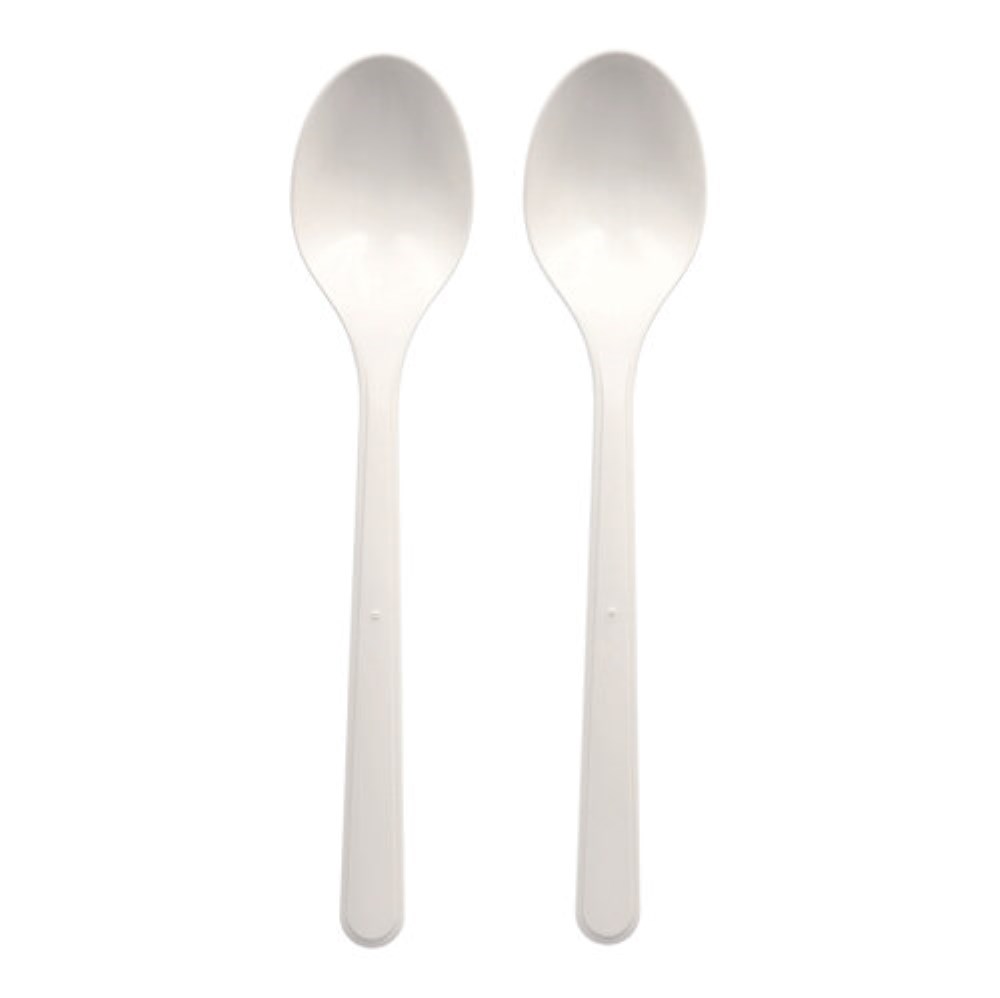 50 "Circulware by Haval" Mehrweg-Löffel PP-MF 18,5 cm weiss extra stabil 50 "Circulware" Mehrweg-Löffel PP-MF 18,5 cm weiss extra stabil
