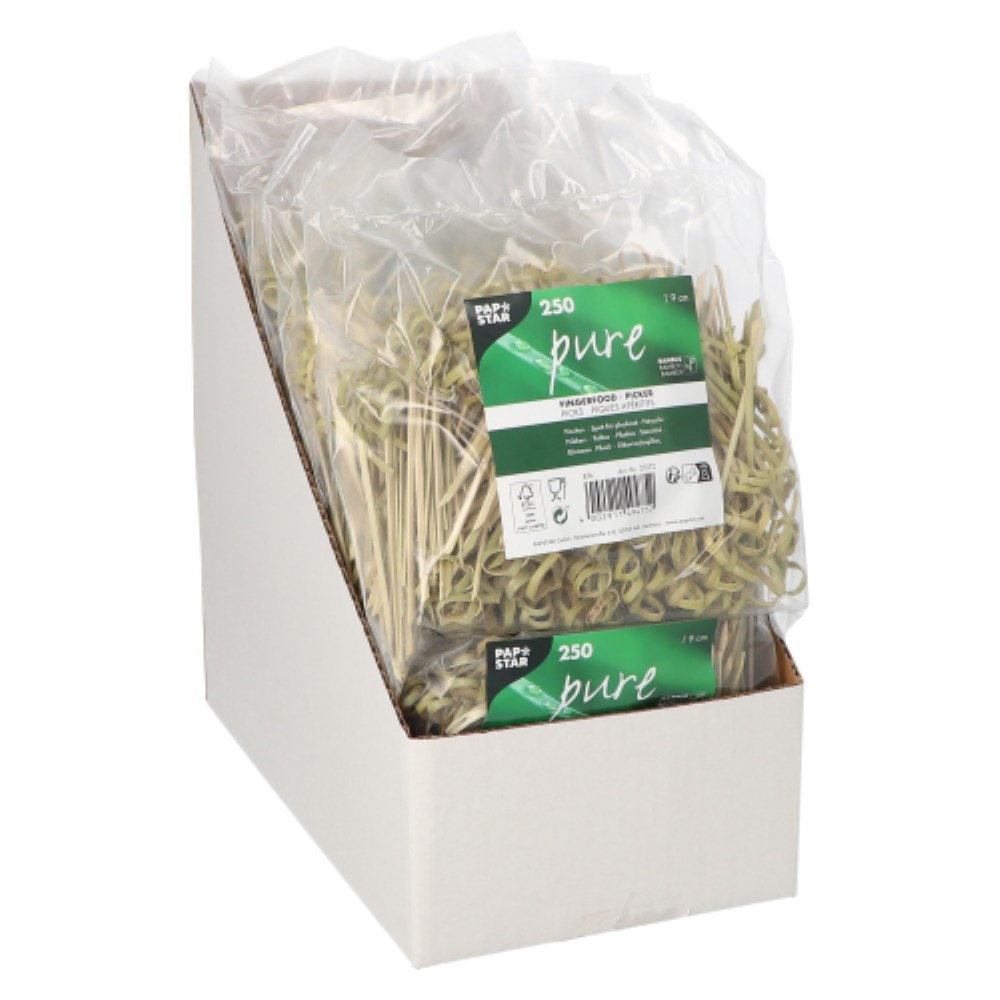 250 Fingerfood - Picker "pure" 9 cm "Knoten"