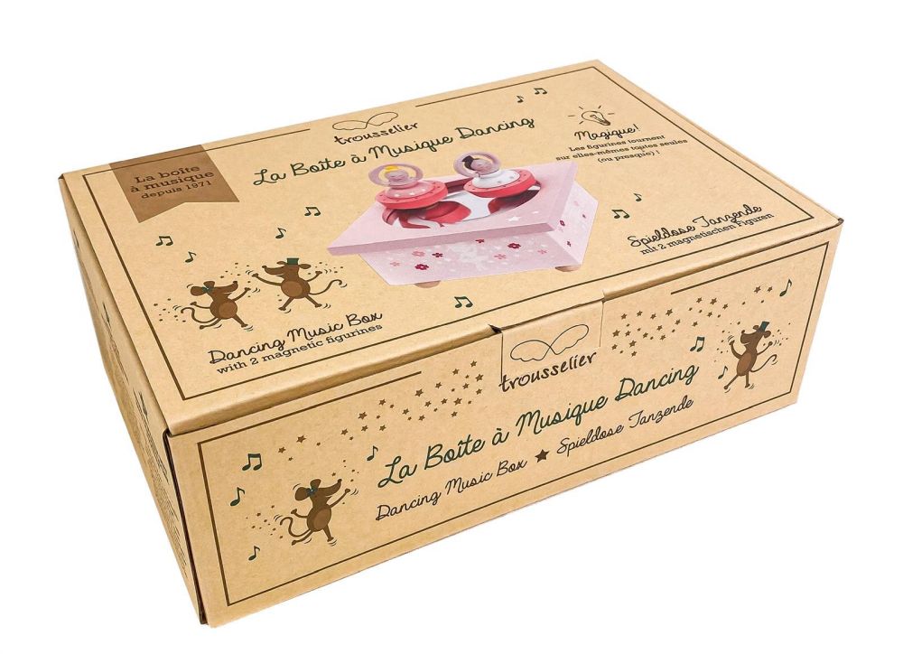 Spieldose Tanzende Ballerina Rosa