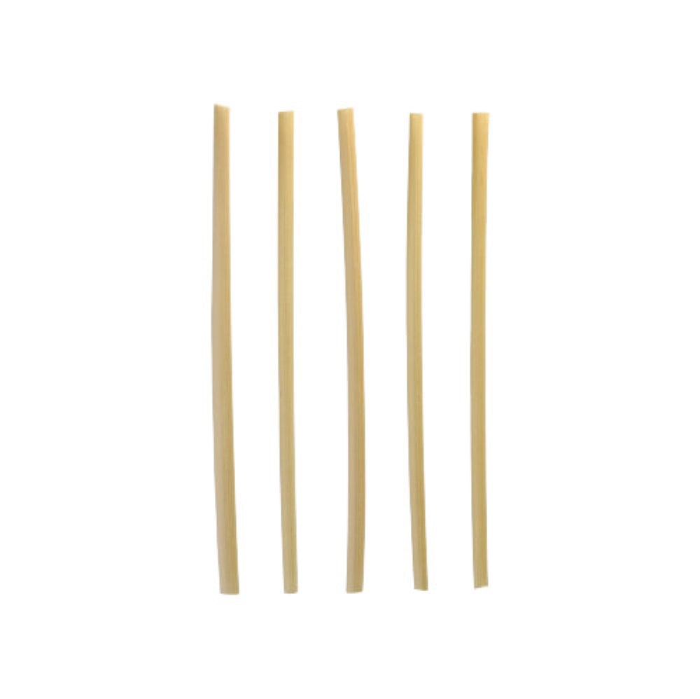 250 Cocktail Trinkhalme, Stroh "pure" Ø 4 mm · 15 cm