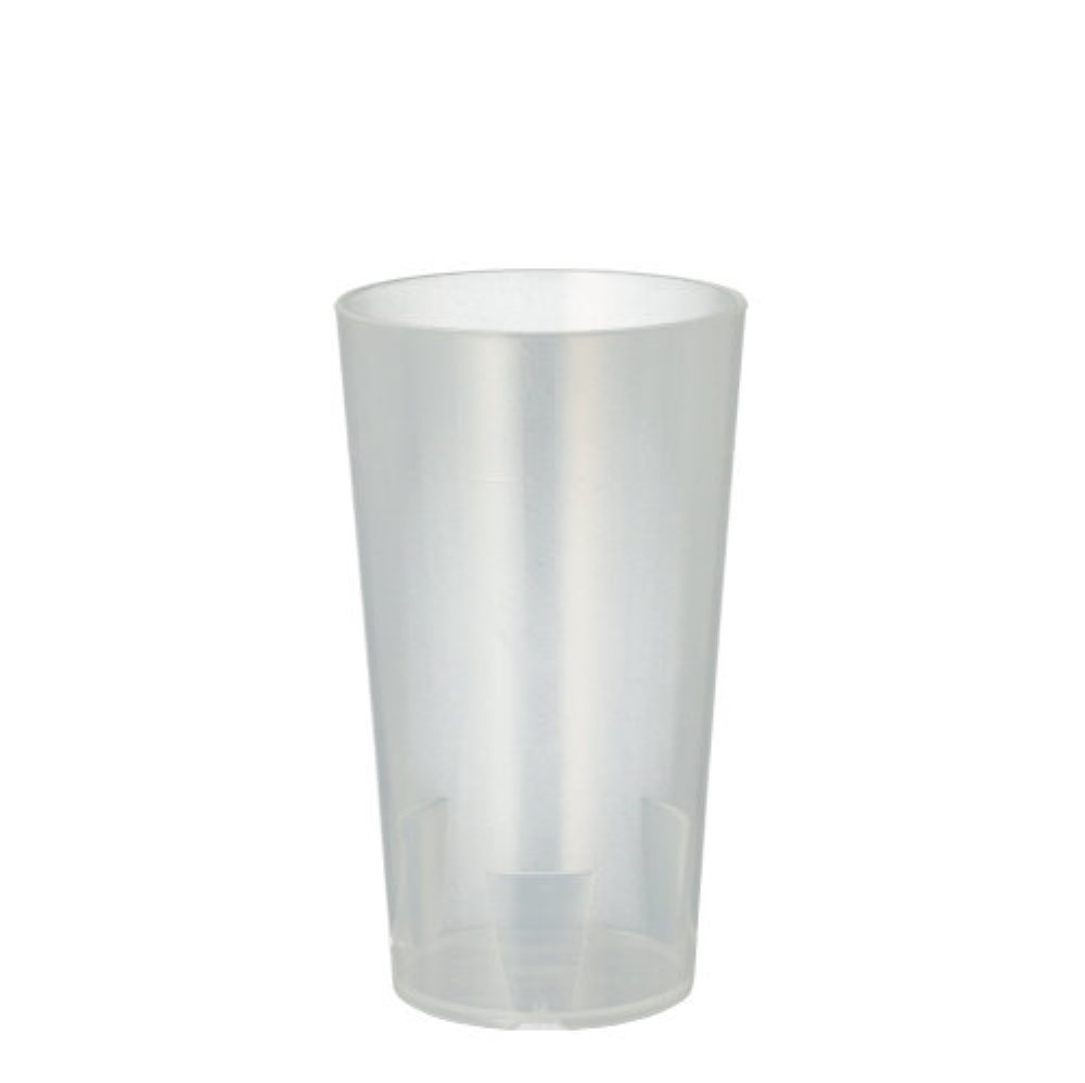 10 Mehrweg-Trinkbecher 0,2 l Ø 6,5 cm · 11,4 cm transluzent