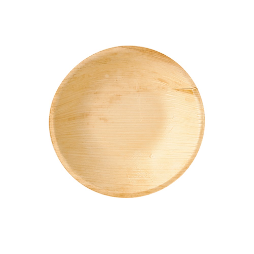 6 Schalen, Palmblatt "pure" rund 300 ml Ø 17,5 cm · 3,5 cm