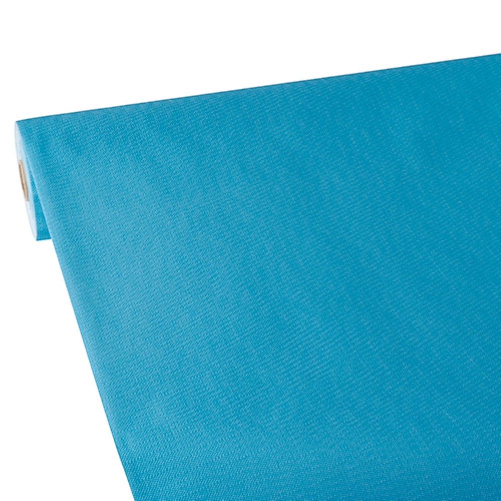 Tischdecke, stoffähnlich, Vlies "soft selection plus" 25 m x 1,18 m türkis Tischdecke, stoffähnlich, Vlies "soft selection plus" 25 m x 1,18 m türkis