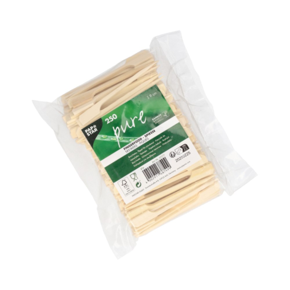 250 Fingerfood - Spieße "pure" 9 cm "Golf"
