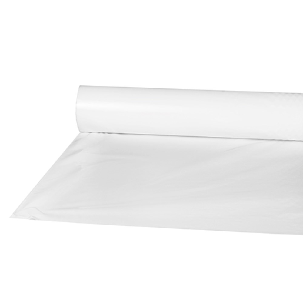 Tischdecke, Folie 50 m x 80 cm weiss Tischdecke, Folie 50 m x 80 cm weiss