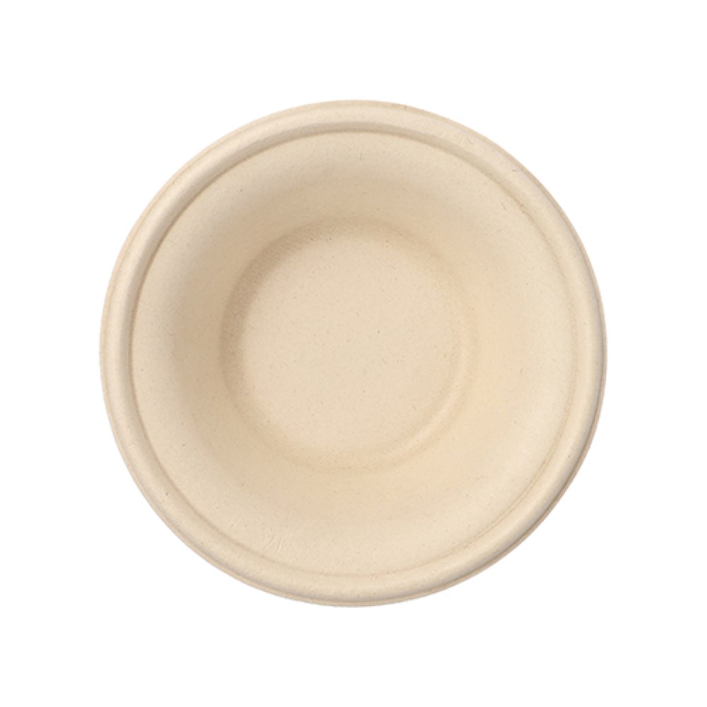50 Schalen, Zuckerrohr "pure" 380 ml Ø 15,5 cm · 4,6 cm natur