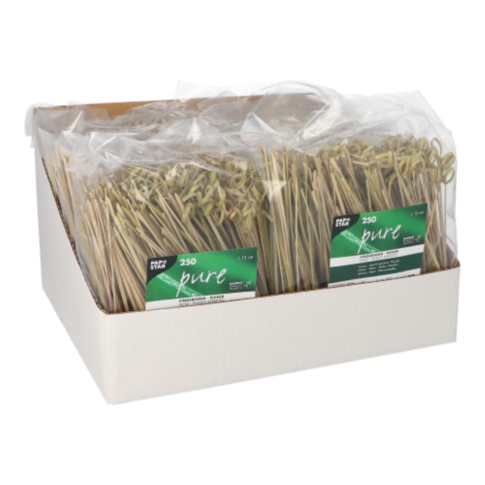 250 Fingerfood - Picker "pure" 15 cm "Knoten"