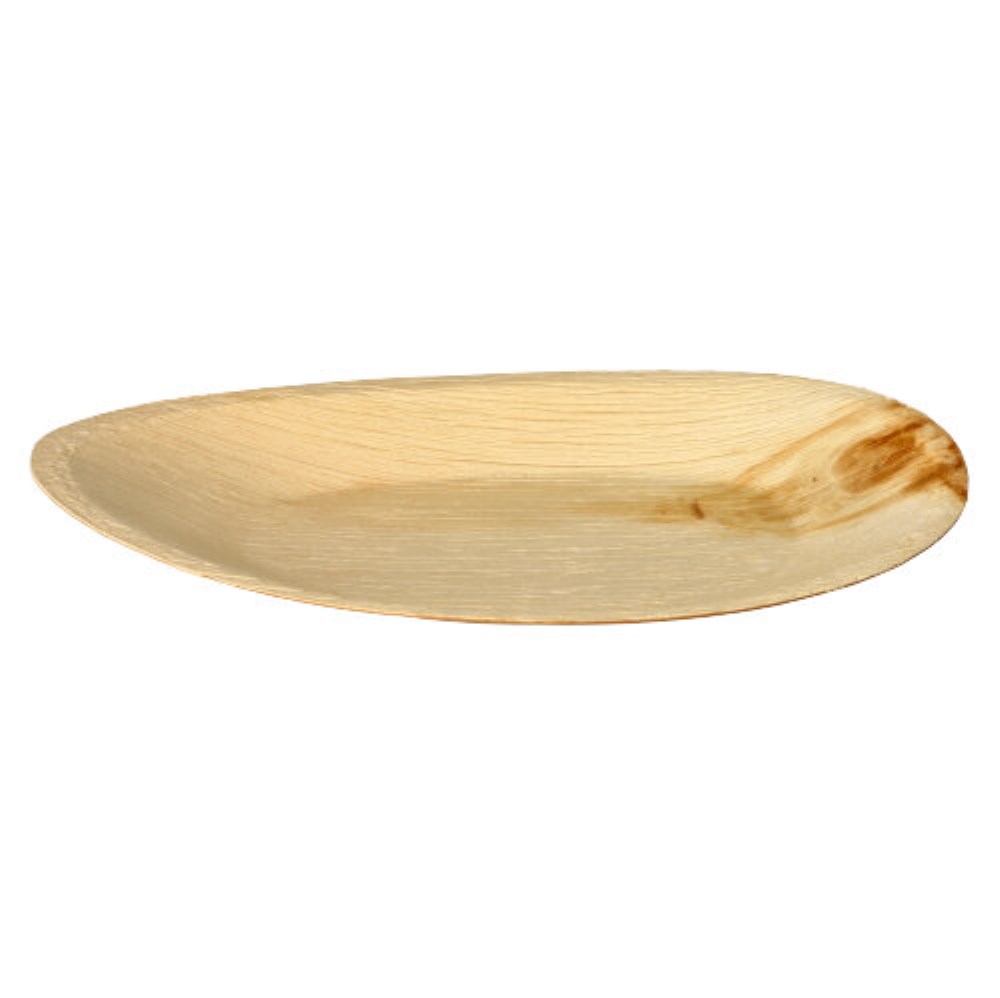25 Teller, Palmblatt "pure" oval 32 cm x 18 cm x 3 cm