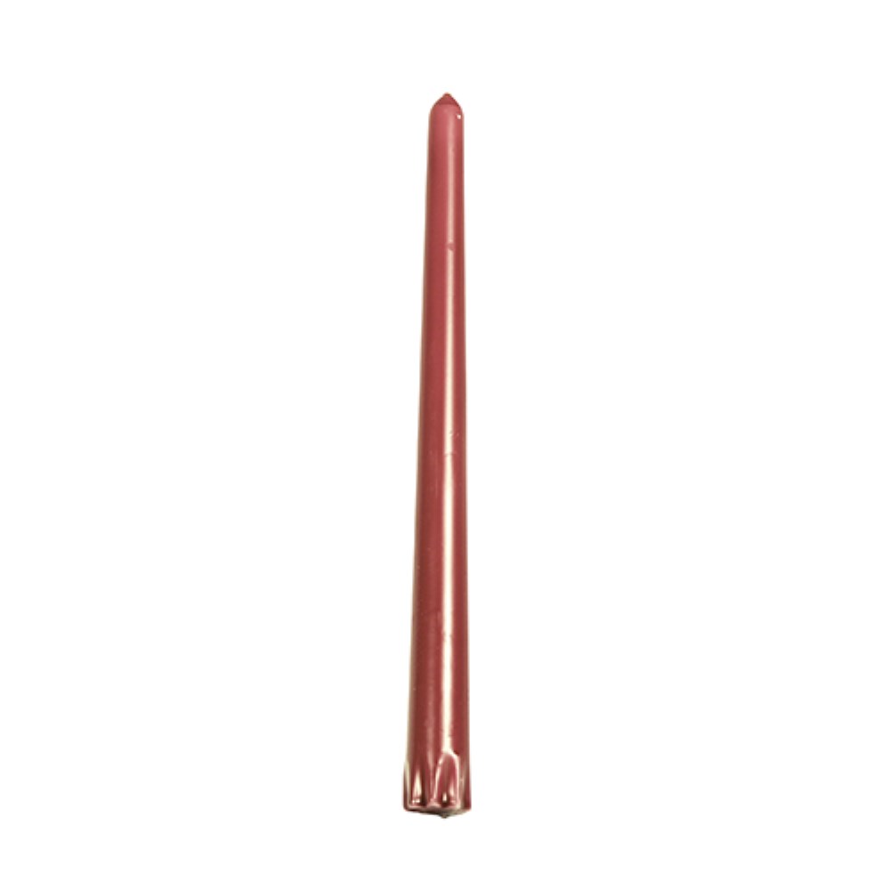 8 Leuchterkerzen Ø 2,2 cm · 25 cm rost aus 100 % Stearin