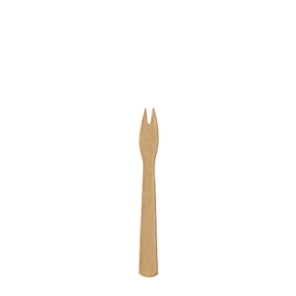 250 Pommes-Frites-Gabeln, Papier "pure" 8,5 cm braun 250 Pommes-Frites-Gabeln, Papier "pure" 8,5 cm braun