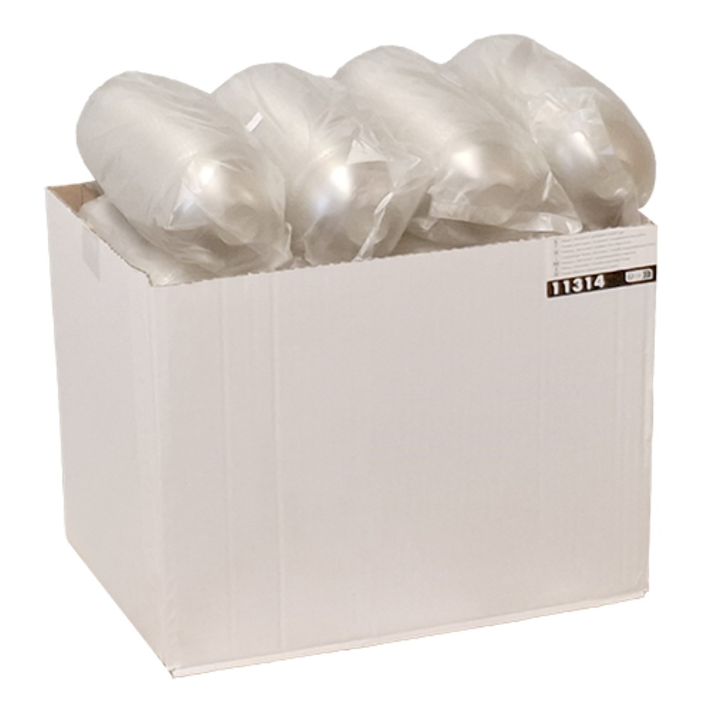 50 Dom-Deckel "Hurricane", PET rund Ø 9,5 cm · 4,5 cm glasklar ohne Lochung